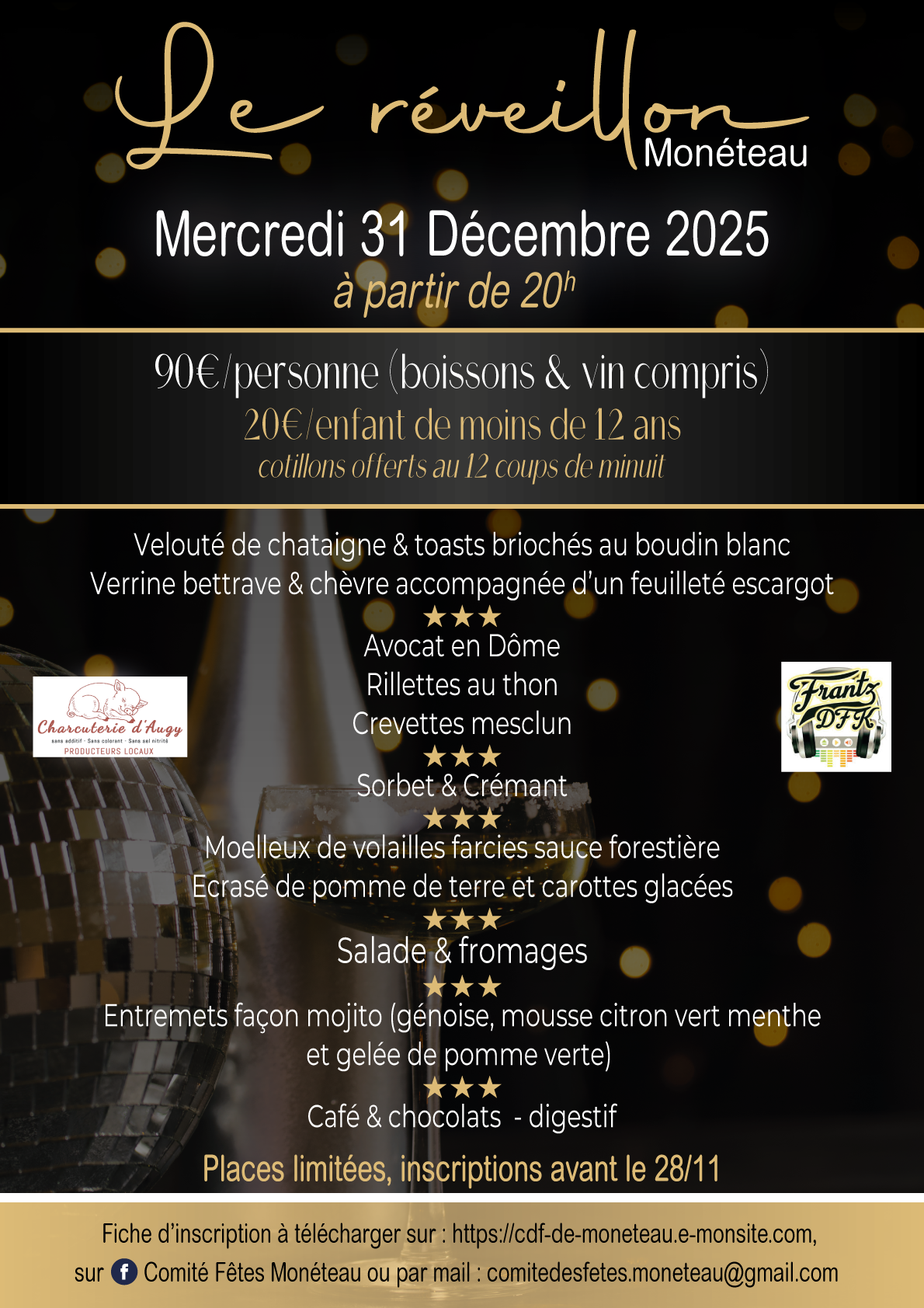Affiche du Réveillon