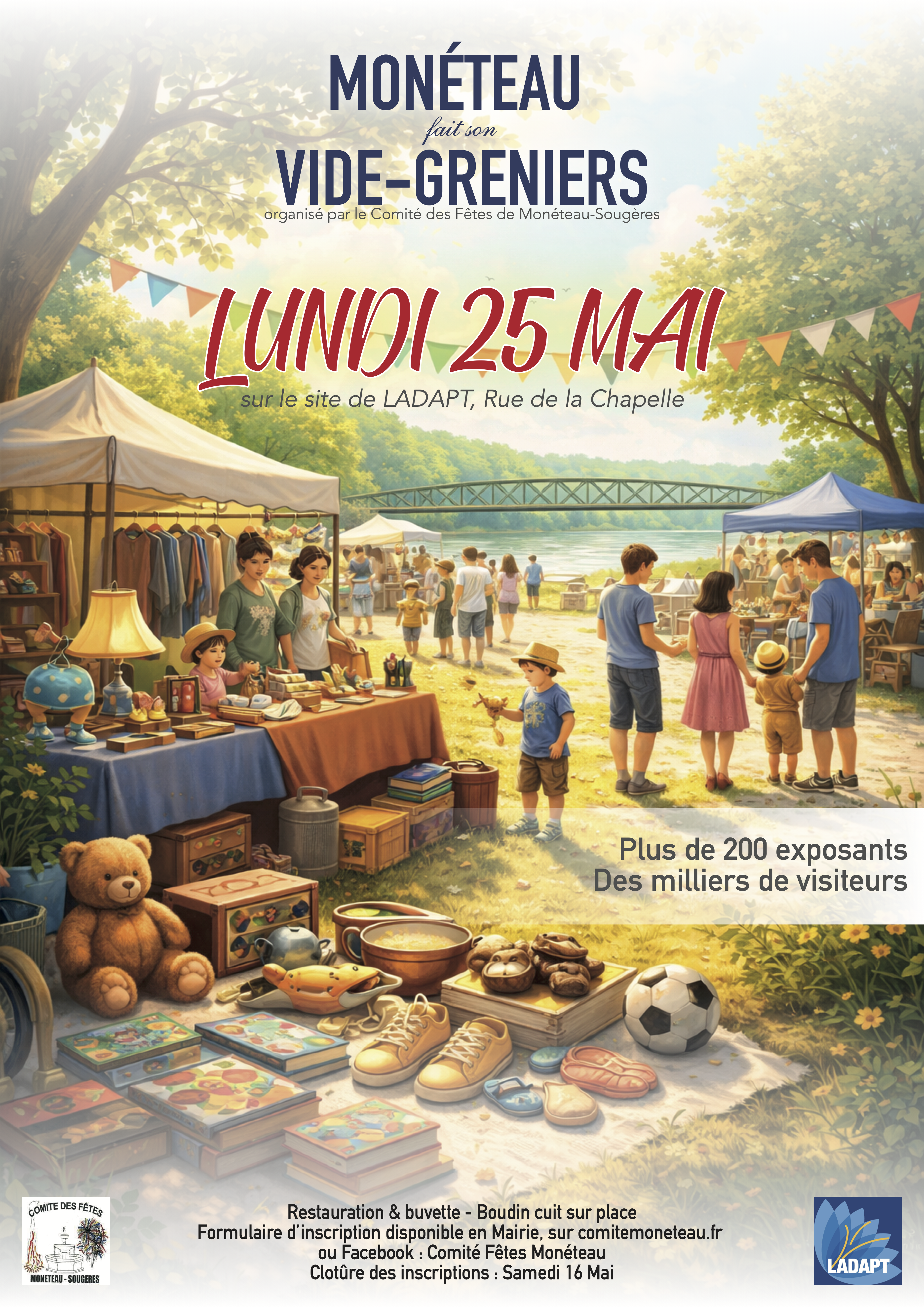 Affiche du vide-greniers 2026